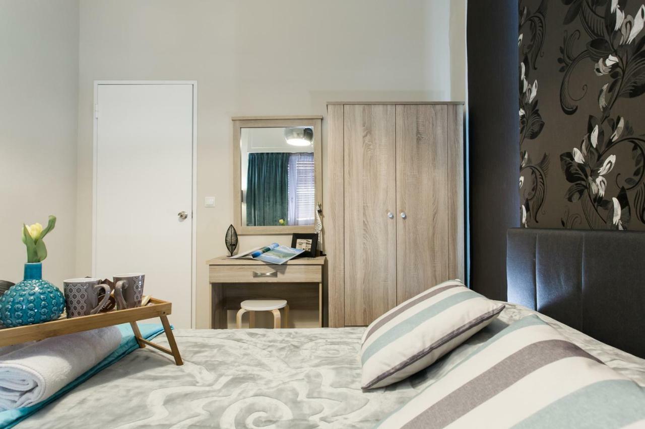 Safe, Central, Smart Double Rooms In Apartment, Next Metro Station Walk To Acropolis Athen Exterior foto