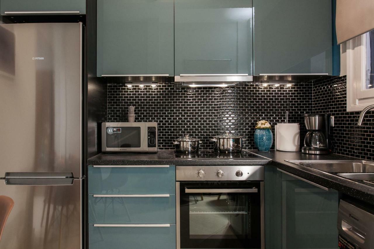 Safe, Central, Smart Double Rooms In Apartment, Next Metro Station Walk To Acropolis Athen Exterior foto
